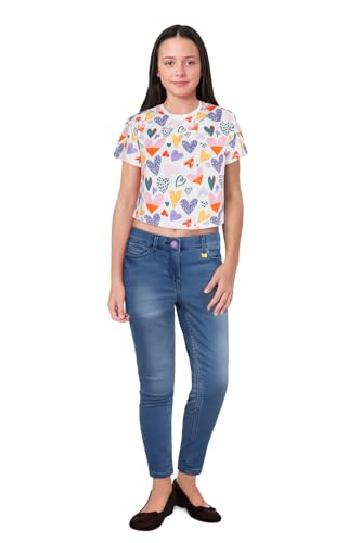 Allen Solly _ Girls_White_T Shirt_13-14 Years