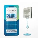 Vinsan (Pack of 1, 4ml) Premium Hydrating Shave Gel Sachet – Luxury Hotel Guest Amenities & Airbnb Toiletries – Infused with Aloe Vera & Chamomile