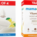 Mamaearth Vitamin C Moisturizing Lotion Soap with Vitamin C & Honey for Skin Illumination(8 x 125 g)