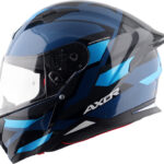 Axor Hunter Cornet Motorbike Helmet(Dark Blue Blue)