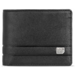Lavie Sport Attorney Embossed Bi-Fold Wallet for Men|Matte Finish|2 compartments for Currency|Holds Upto 6 Credit/ATM Cards|2 sceret Pockets|Box Packaging for Gifting