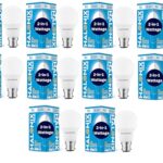 Halonix 2-in-1 Dimmable 9W,0.5W Multi Wattage Adjustable Light Led Bulb (Pack Of 10), All Rounder led bulb Base B22D