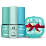 Colors Queen Nail Trend Glossy Nail Paint Combo Set of 3 with Free Nail Paint Remover Wipes – 45 pcs| Long Lasting & Vibrant Nail Paint for Women (Tranquil Aqua, Open Sky, Freeze Please, 39ml)