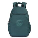United Colors of Benetton Quirky 19L Laptop Backpack – Dark Green | Stylish & Water-Resistant | Fits 14-inch Laptop Compartment for College, Office & Everyday