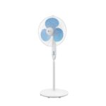 Orient Electric Stand-82 400 MM Oscillating Pedestal Fans | Stand Fan with Tilt Mechanism | High Air Delivery | Aesthetic Design with Telescopic Arrangement | 2 Year Warranty by Orient, Sky Blue