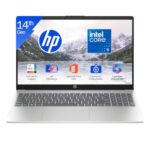 HP 15 (i5 14th Gen), Intel Core 5, 16GB RAM (Upgradeable), 512GB SSD, FHD, Anti-Glare, 15.6”/39.6cm, Win11, M365 Basic(1yr), Office24, Silver,1.59kg, fd0682tu, FHD Camera w/Shutter, Backlit Laptop
