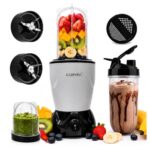 CORVELL Nutri 500W Portable Juicer Mixer Grinder, Silver, 3 Jar