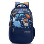 Lavie Sport Boom 30L Navy Backpack |Organizer & Bottle Holder |Gift for Men, Women, Boys, Girls | Laptop Sleeve for School & College