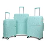 AMERICAN TRAVELLER Prime Set-3 Hard case Polypropylene Luggage Trolley Bag