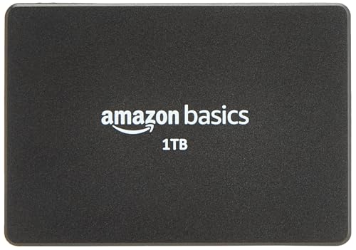 Amazon Basics 2.5 inch SATA Internal SSD 1 TB | Speed up to 560 MBps | Energy Efficient | Sleek & Lightweight