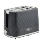 Tower Windsor 2 Slice Pop Up Toaster with Self Centring Slots, 7 Browning Levels, 800W Fast Heating, Reheat & Defrost, Auto Shut Off, Removable Crumb Tray, British Design, 2 Year Warranty