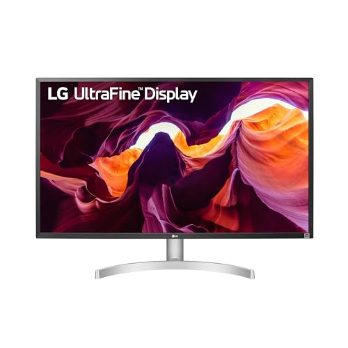 LG 68.58 Cm (27 Inch) (68.58 Cm) 4K-UHD (3840 x 2160) Pixels HDR 10 Monitor (Design & Video Editing) with IPS Panel, HDMI x 2, Display Port, AMD Freesync – 27UL500, White