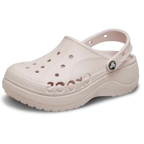 Crocs Women’s Baya Platform Clog Barely Pink 3 Women