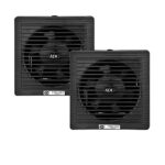 ACO® Ventilating Newtone Exhaust Fan A151P for Home, Bathroom and Kitchen |150mm | 100% Copper Motor (BLACK)