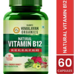 Vlado’s Himalayan Organics Plant Based Vitamin B12 Natural(60 Capsules)