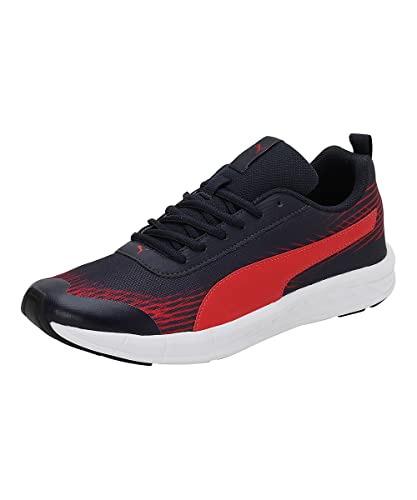 Puma Mens Velocity Trn Parisian Night-High Risk Red-Black Running Shoe – 6UK (37821503)