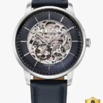 Titan Mechanical Automatic Titan Automatic Midnight Blue Dial Blue Leather Strap Analog Watch – For Men