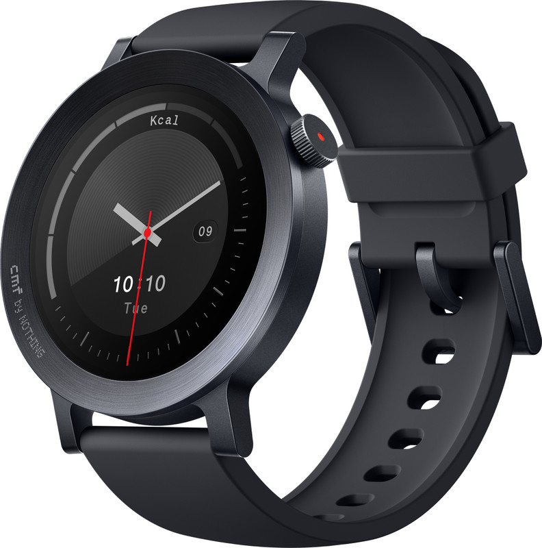 CMF by Nothing Watch 3 Pro|1.43 AMOLED|13 Day Battery|Dual-band GPS|Advance Heart+Sleep Monitor Smartwatch(Dark Grey Strap, Free Size)