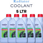 Ebron Premium Radiator Coolant Fluid For Car Engine Cooling System 5L Coolant(5 L, Pack Of 5)