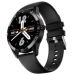 Fire-Boltt Talk Round Smart Watch 1.39″ TFT Display with Bluetooth Calling, Dual Button, Voice Assistance, SPO₂ & Heart Rate Monitor, 120+ Sports Modes, Smartwatch for Men & Women – Black