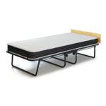 Camabeds Easy Single Premium Roll Away Bed with Castor Wheels and 5″ Mattress