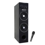 WEBOOT 25″ Euphony 90W Bluetooth Tower Speaker with MIC/Party Speaker/Home Theatre with Extra Powerful Bass, Mic Support/ 8″ Subwoofer/Dual 4 inch Satellites, USB, SD Card, Bluetooth, AUX, FM