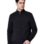 Qube By Fort Collins Men’s Regular Fit Lightweight Winter Jacket – Textured Fabric, Warm & Stylish Outerwear