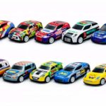 Brand Conquer Die-Cast Metal Pullback Toy Cars, Mini Sports Car & Police Cars | Durable Metal Body Cars with Pull Back Mechanism | Kids Toy Cars Gift Set | Size 2.5 * 3 * 6.5 cm (Set of 10)