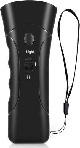 Swenlish Super Ultrasonic Dog Chaser Ultrasonic Bark Control Trainer with LED Light, Portable Dog Protection Device for Walking, Running, Jogging, Outdoor Safety & Pet Training