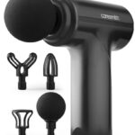 CARESMITH Charge Go Massage Gun | Massager Machine for Pain Relief | Massage Gun for Back Leg & Full Body | 4 Specialized Heads For Full Body Pain Relief