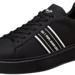 PEPE JEANS Black Lightweight Cupsole Sneakers