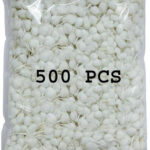 shyamcharan Diya Batti for Pooja/Natural White – White (Pack of 500 pcs) Cotton Wick