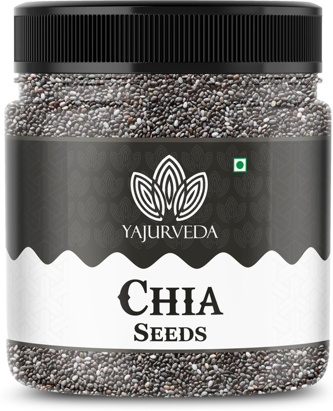 Yajurveda Natural Raw Chia Seeds 250gm-Nutritious , Rich in Calcium,| Weight loss product|(200 g)