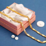 GAFUT 1 gram High Quality Indian Polished “21” Inches GoldChain for Men and boy Gold-plated Plated Copper Chain