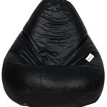 Sattva Classic EVSD00214 XXXL Bean Bag Without Beans (Black)