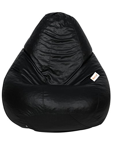 Sattva Classic EVSD00214 XXXL Bean Bag Without Beans (Black)
