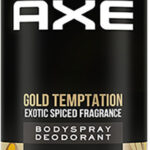 AXE Gold Temptation Long Lasting Bodyspray Deodorant Spray  –  For Men(215 ml)