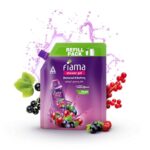 Fiama Body Wash Shower Gel Blackcurrant & Bearberry, 1.3L Bodywash Refill Value Pouch for Women & Men with Skin Conditioners for Radiant Glow, Skin Friendly pH