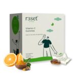 R3SET Vitamin C Gummies for Immunity, Skin Health & Glow – 30 Servings