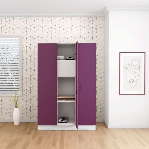 Interio by Godrej Slimline 3-Door Steel Almirah