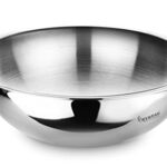 Crystal TriPro -Triply Stainless Steel Tasla – 22 cm (Induction Bottom)