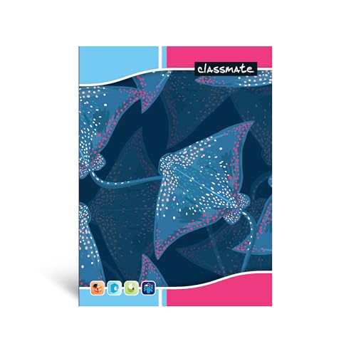 Classmate Notebook – 240mm x 180mm, Soft Cover, Single Line (Pack of 12)