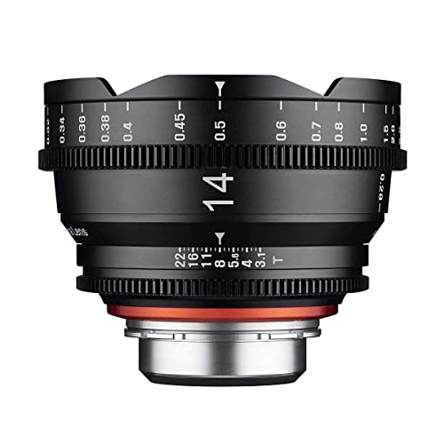 Samyang XEEN 14MM T3.1 Full Frame Professional Cine Lens, Sony E (FEET)