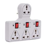 Digiway 4 Universal Socket 3 Switch Multiplug Sockets Extension Board/Extension Cord
