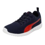 Puma mens Dwane Peacoat-High Risk Red Walking Shoe – 8 UK (19326102)