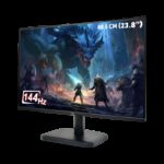 Acer EK-Series 60.45 cm (24 inch) Full HD LED Backlit IPS Panel with 250 Nits Brightness, HDMI & VGA Ports with HDMI Cable, Eye Care Gaming Monitor (EK240Y)(Frameless, AMD Free Sync, Response Time: 1 ms, 144 Hz Refresh Rate)