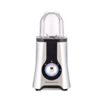 Morphy Richards 2-in-1 BlendMaster Table Blender 400W | Multifunctional: Blend & Grind | SS Blades | 2 Jars | 24,000 RPM High-Speed | 2-Speed + Pulse Mode | 2-Yr Warranty【Silver & Black】