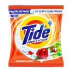 Tide Plus Detergent Washing Powder – 6kg Value Pack | Jasmine & Rose Fragrance | 2X Deep Clean Power | World’s No. 1 Detergent Brand