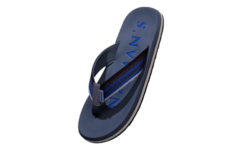 Neeman’s Cushion Comfort Flip Flops for Men | Cushioned & Comfortable Slippers for Men | Everyday Comfort Inddor Outdoor Chappal | Stylish, Trendy & Fashionable Slippers | Grey, UK10
