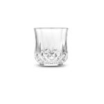 CELLO Amore Whiskey Rocks Glass Set of 6 Pcs, 325 ml Transparent | Leadfree Freezer & Dishwasher Safe, Toughened Glass Set for Bar, Liquor, Whiskey, Cocktail, Mocktail, Mojito & Cold Beverages